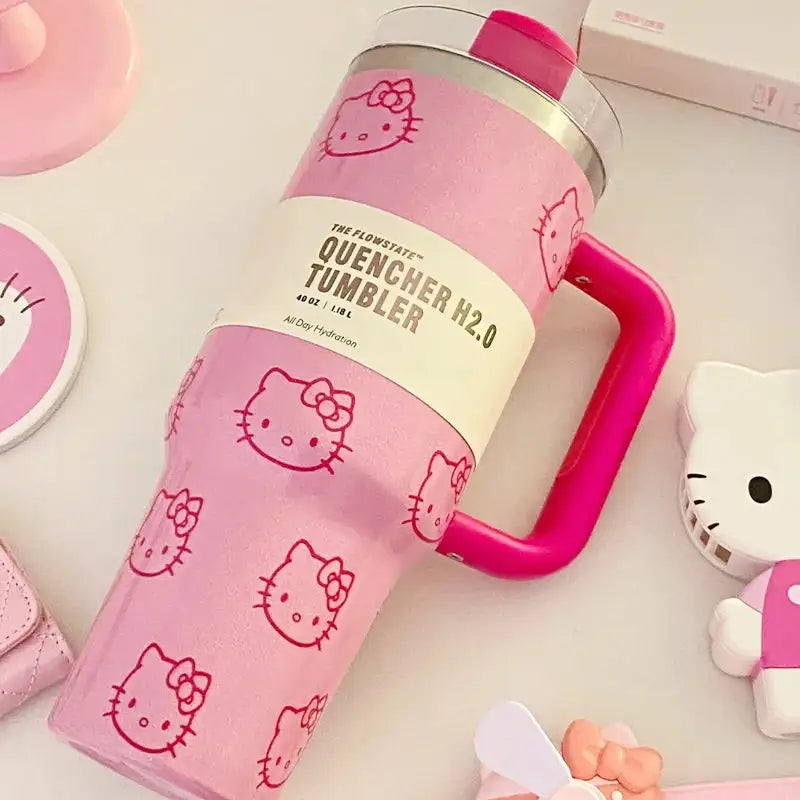 Hello Kitty Stainless Steel Tumbler | 40 OZ | 1.18 L